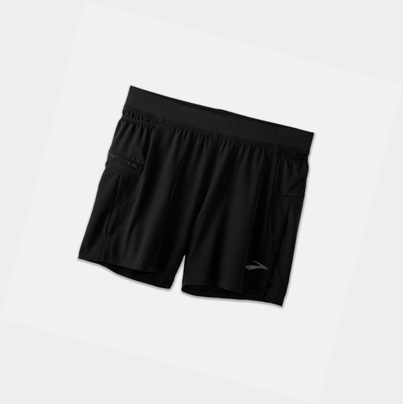 Pantaloni Uomo Brooks Sherpa 5" 2-in-1 Nere | OZPYQH-150