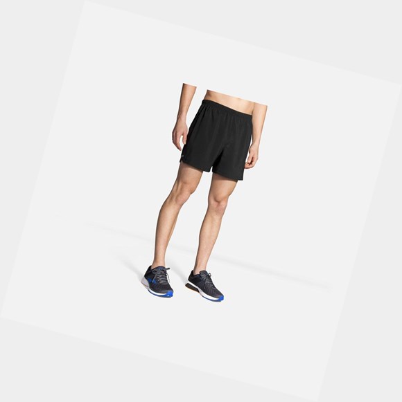 Pantaloni Uomo Brooks Sherpa 5" Nere | BXSYRW-195
