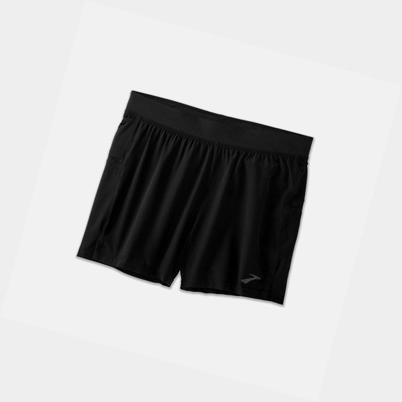 Pantaloni Uomo Brooks Sherpa 5" Nere | JIYBVD-769