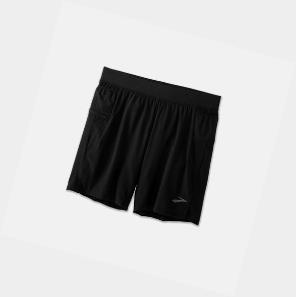 Pantaloni Uomo Brooks Sherpa 7" 2-in-1 Nere | LFJYEQ-591
