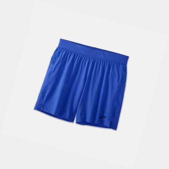 Pantaloni Uomo Brooks Sherpa 7" Blu | MOQJHD-528