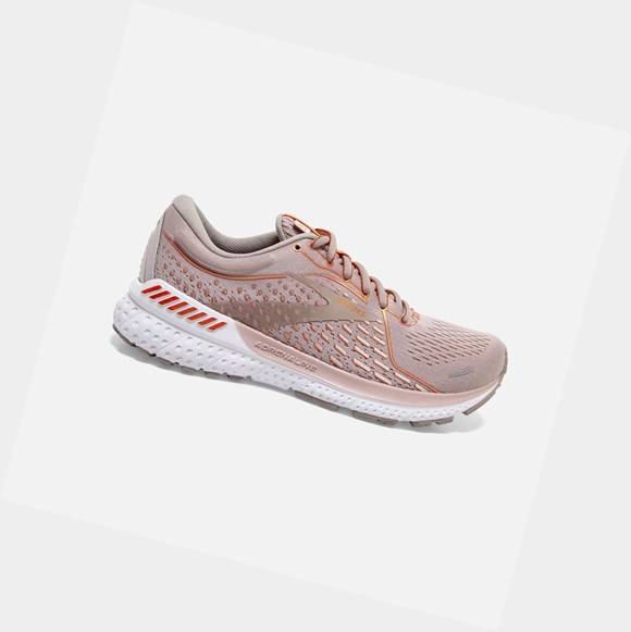 Scarpe Running Strada Donna Brooks Adrenaline GTS 21 Rame | JBCHVP-097