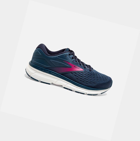 Scarpe Running Strada Donna Brooks Dyad 11 Blu Blu Marino | PHICUM-428