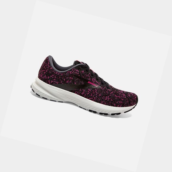 Scarpe Running Strada Donna Brooks Launch 7 Nere | VWYFXQ-089