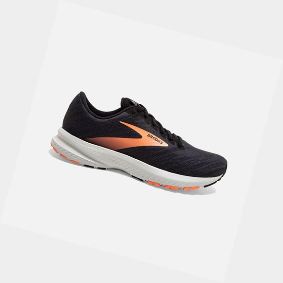 Scarpe Running Strada Donna Brooks Launch 7 Nere | YZRAUV-291