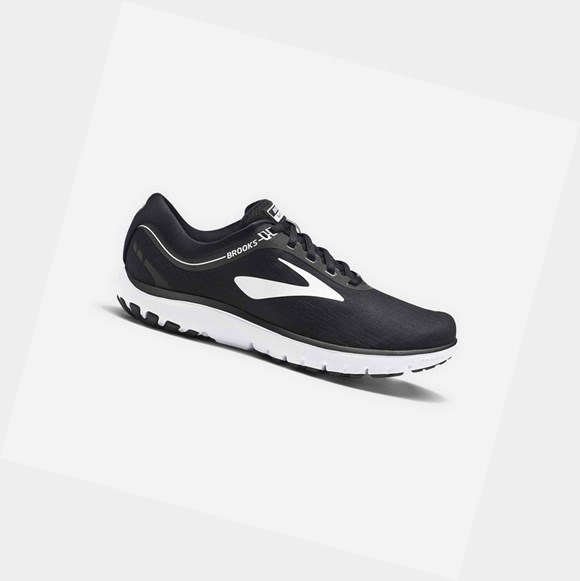 Scarpe Running Strada Donna Brooks PureFlow 7 Nere Bianche | FCSVHJ-397
