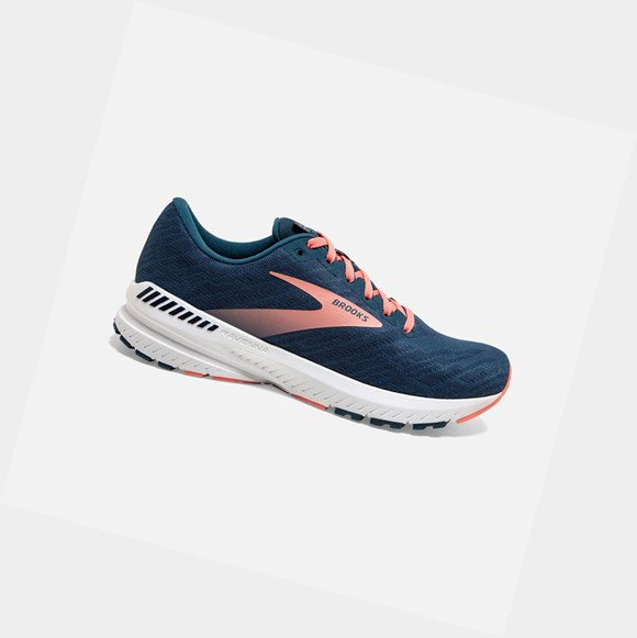 Scarpe Running Strada Donna Brooks Ravenna 11 Blu Marino | SRTKYG-645