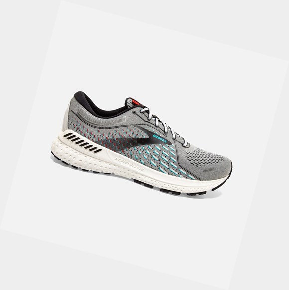 Scarpe Running Strada Uomo Brooks Adrenaline GTS 21 Nere | LWSRFD-234