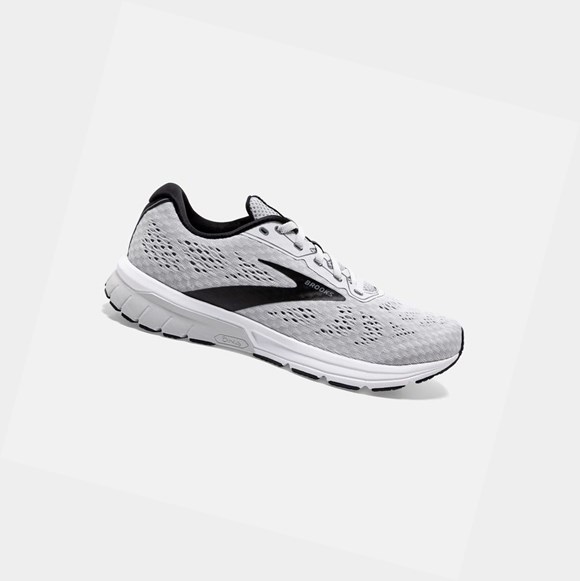 Scarpe Running Strada Uomo Brooks Anthem 4 Grigie Nere Bianche | FIPCMG-940