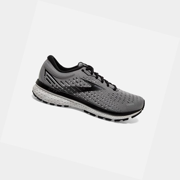 Scarpe Running Strada Uomo Brooks Ghost 13 Grigie Nere | CPIGTQ-617