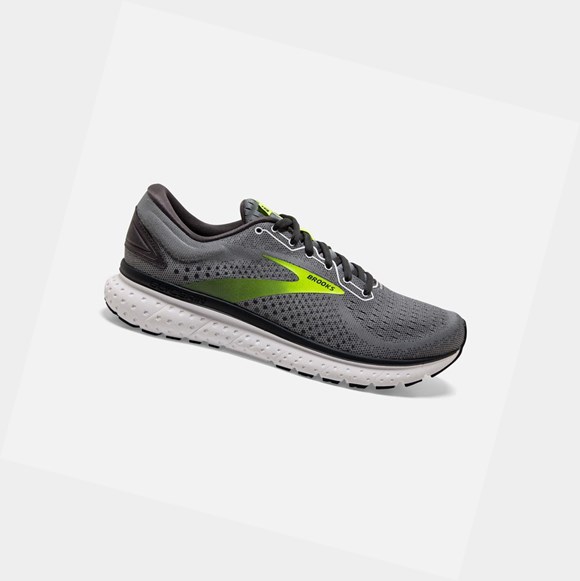 Scarpe Running Strada Uomo Brooks Glycerin 18 Grigie | EKBNAU-268