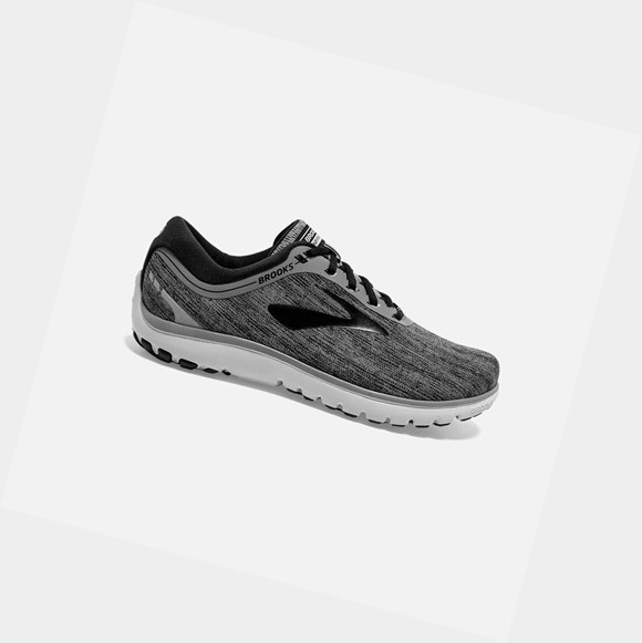 Scarpe Running Strada Uomo Brooks PureFlow 7 Nere | CWOYQE-594