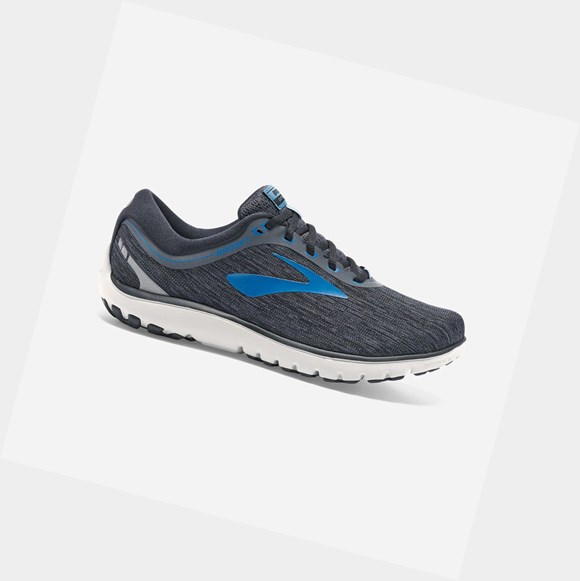 Scarpe Running Strada Uomo Brooks PureFlow 7 Nere Corallo | KGOYEH-921
