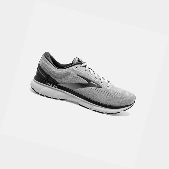 Scarpe Running Strada Uomo Brooks Trace Grigie | LJSGOP-586