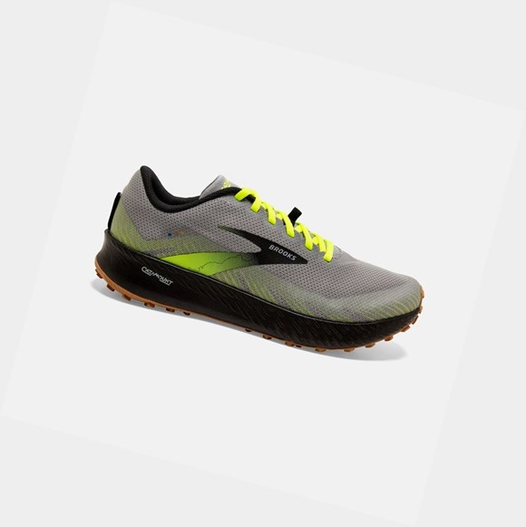 Scarpe Trail Uomo Brooks Catamount Grigie Nere | TXQZHF-713