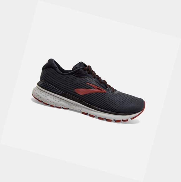 Scarpe da Passeggio Uomo Brooks Adrenaline GTS 20 Nere | PVRECG-159