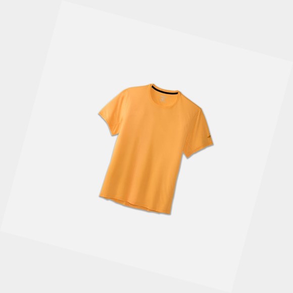 Top Uomo Brooks Distance Sleeve Arancioni | DFIKMJ-753