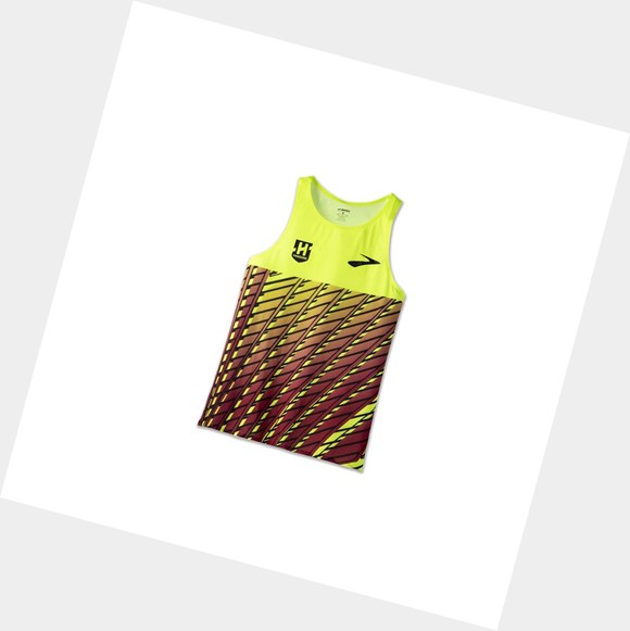 Top Uomo Brooks Elite Singlet Hansons Speed | MSGHLR-213