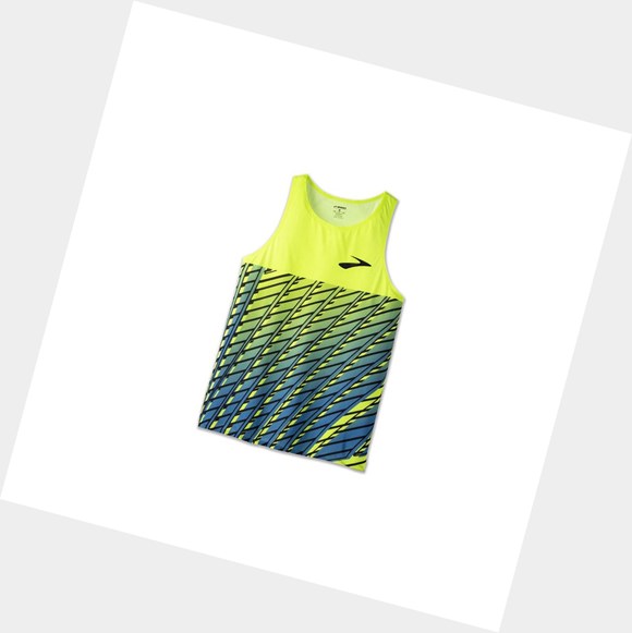 Top Uomo Brooks Elite Singlet Mavericks Speed | DBYWPH-542