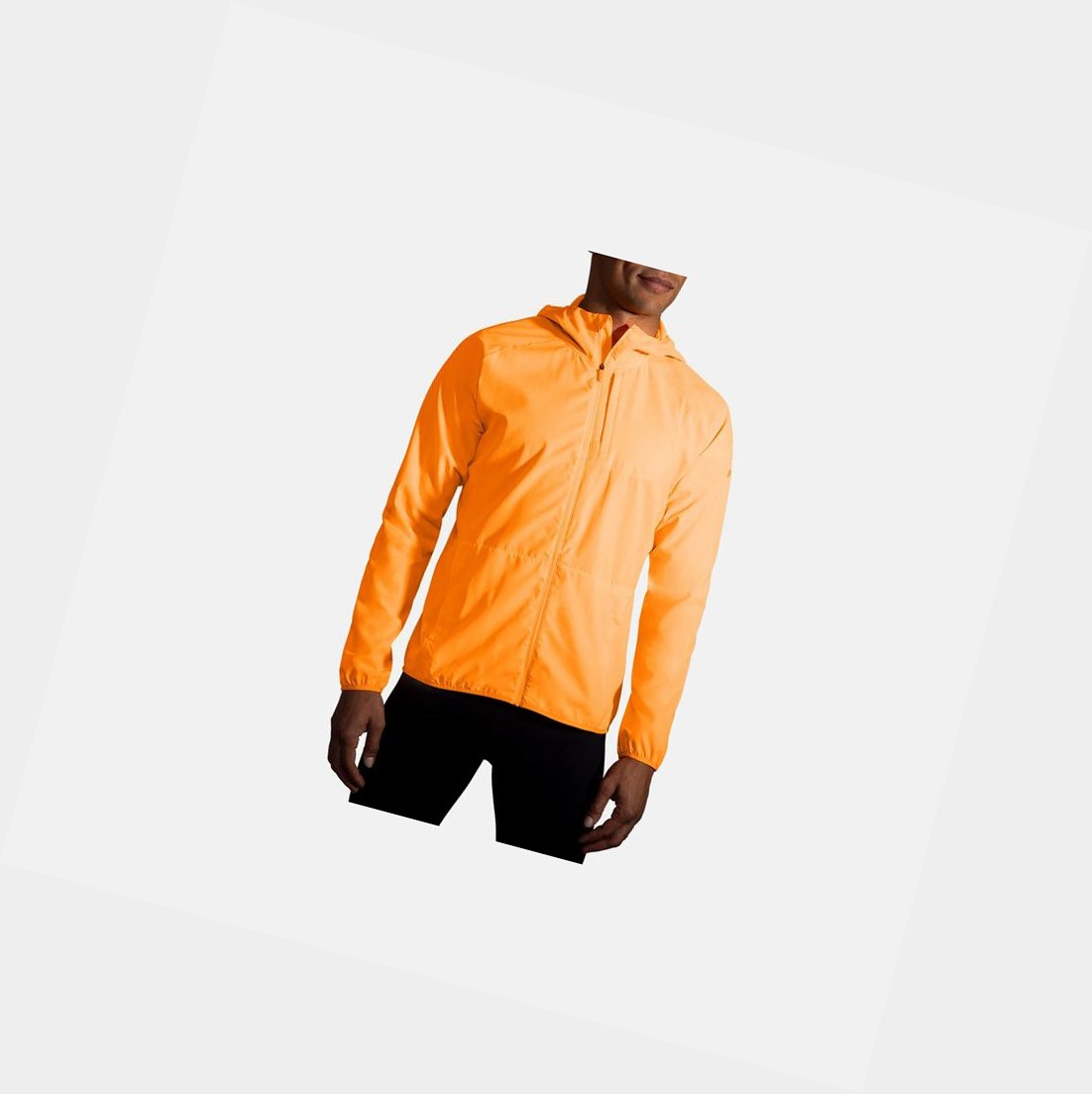 Capispalla Uomo Brooks Canopy Arancioni | WXVKRZ-703