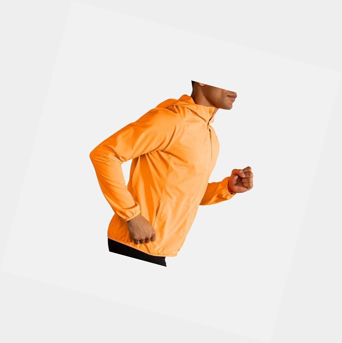 Capispalla Uomo Brooks Canopy Arancioni | WXVKRZ-703