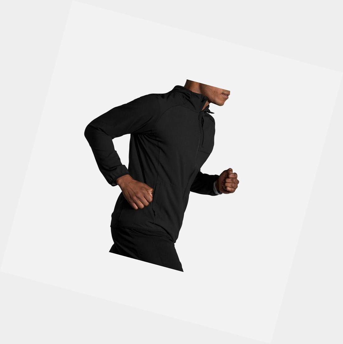 Capispalla Uomo Brooks Canopy Nere | GIOCTW-478