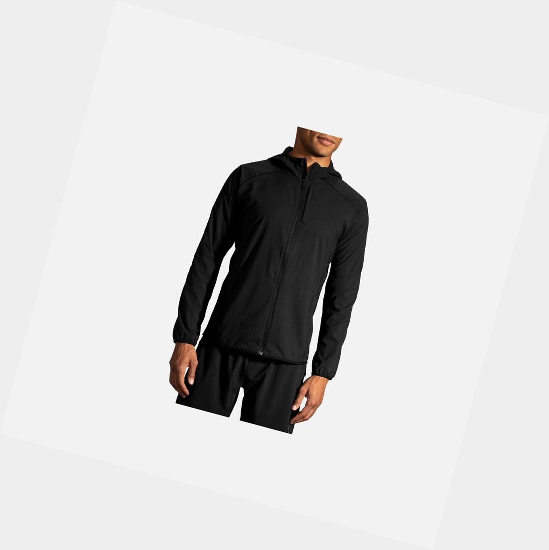 Capispalla Uomo Brooks Canopy Nere | GIOCTW-478