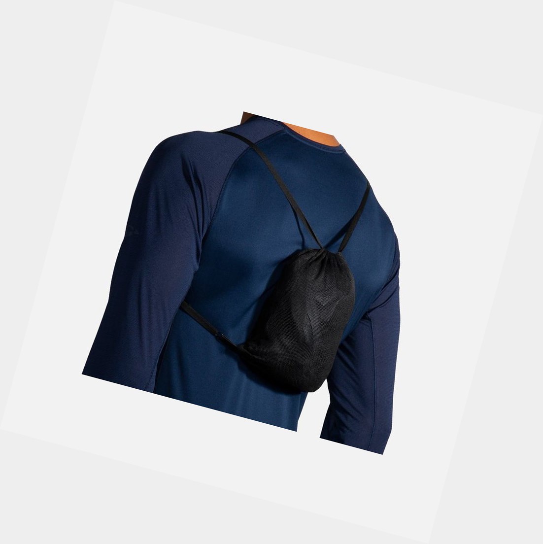 Capispalla Uomo Brooks Fusion Ibrido Nere | FXPYIK-352