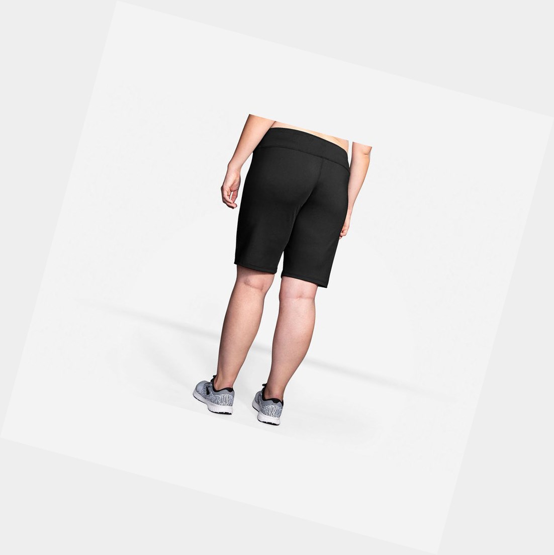 Pantaloni Donna Brooks Venture Bermuda Nere | KVLJQX-183