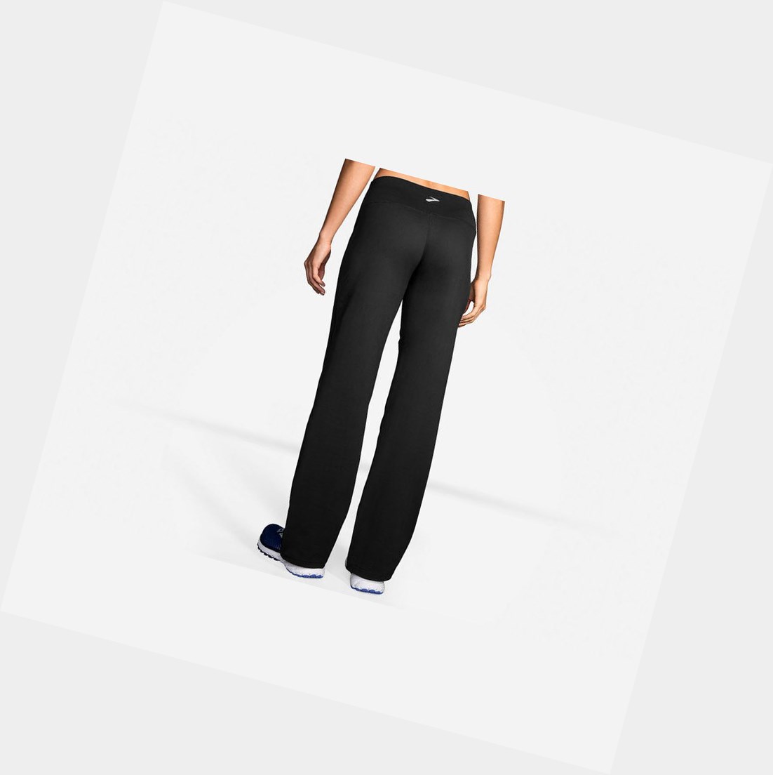 Pantaloni Donna Brooks Venture Pant Nere | YLUOIA-182