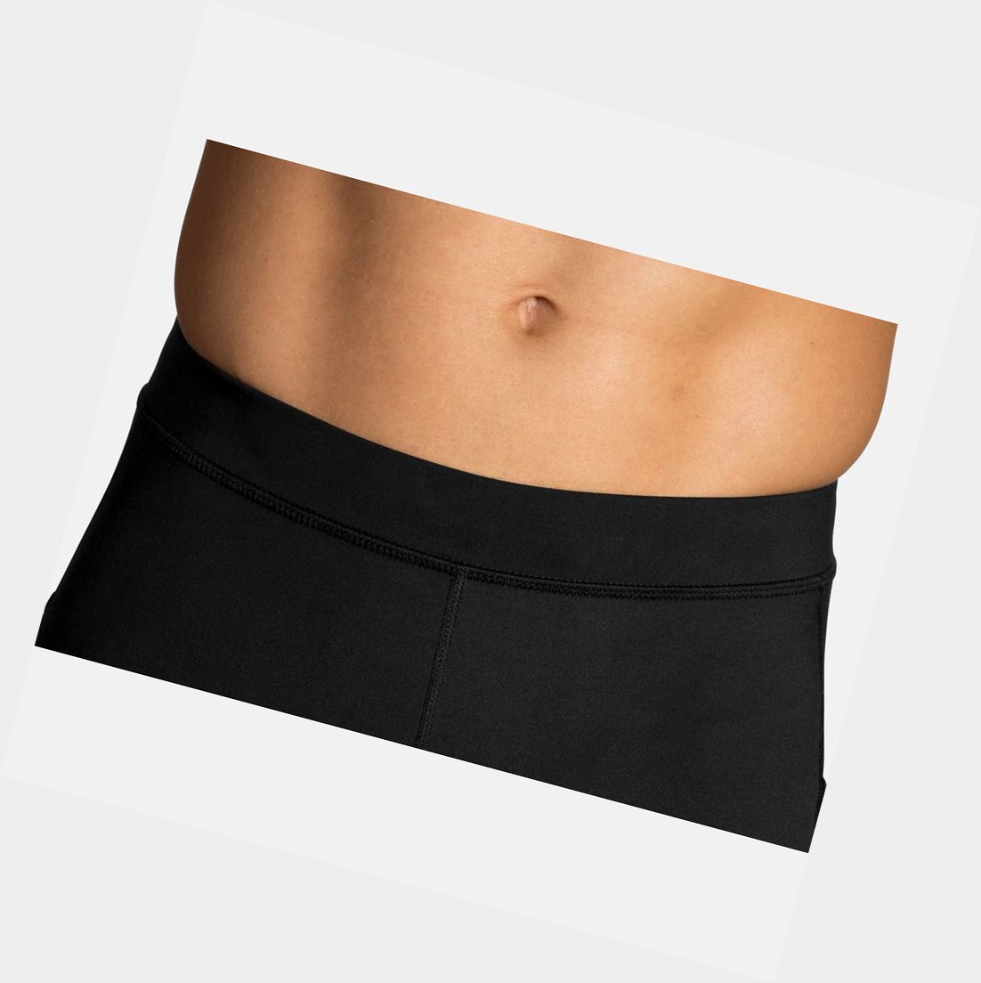 Pantaloni Uomo Brooks Source Tight Nere | PLSRVK-598