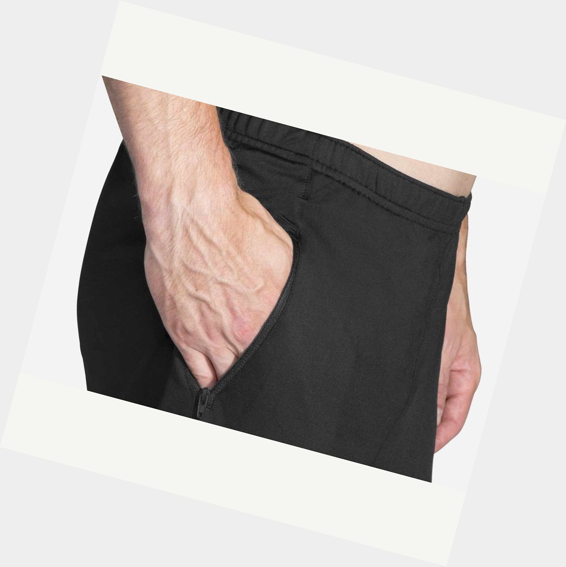 Pantaloni Uomo Brooks Spartan Pant Nere | AFVDRC-642