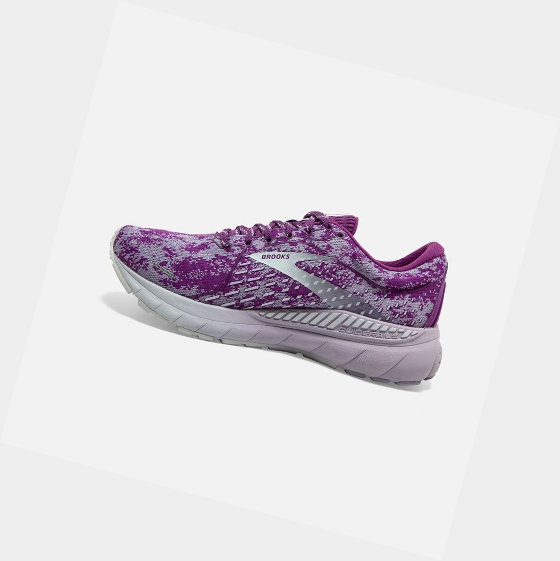 Scarpe Running Strada Donna Brooks Adrenaline GTS 21 Lavanda Blu | ETHMVN-478