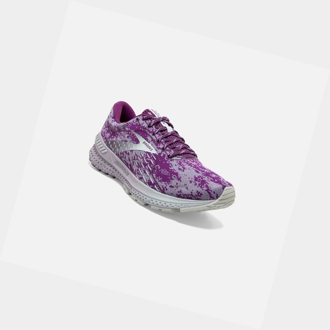 Scarpe Running Strada Donna Brooks Adrenaline GTS 21 Lavanda Blu | ETHMVN-478