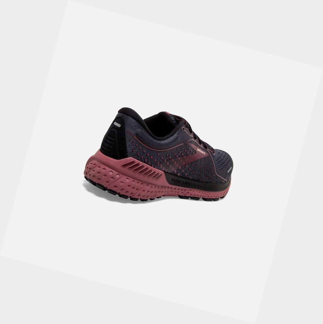 Scarpe Running Strada Donna Brooks Adrenaline GTS 21 Nere | FQBKDP-907