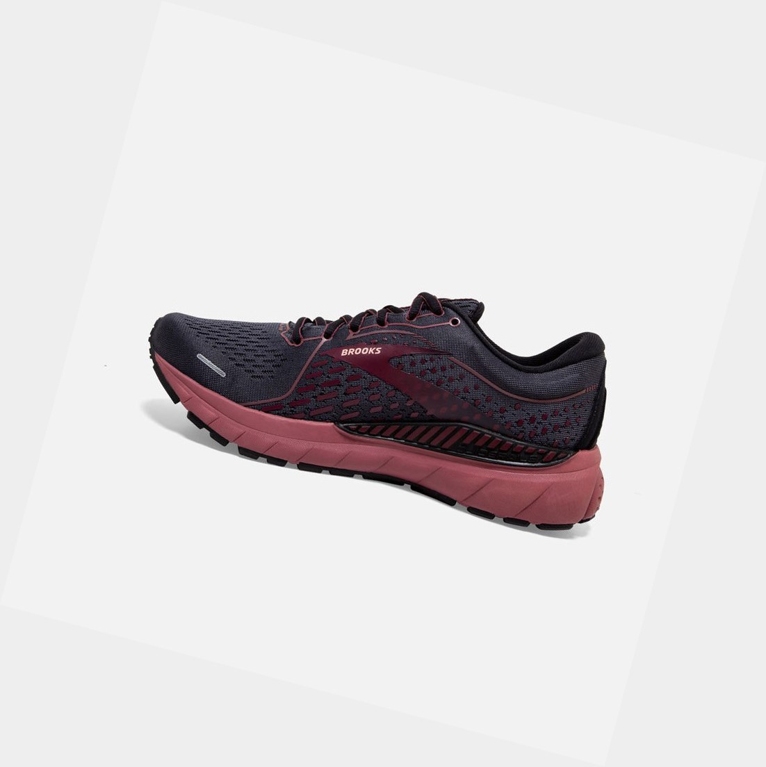 Scarpe Running Strada Donna Brooks Adrenaline GTS 21 Nere | FQBKDP-907