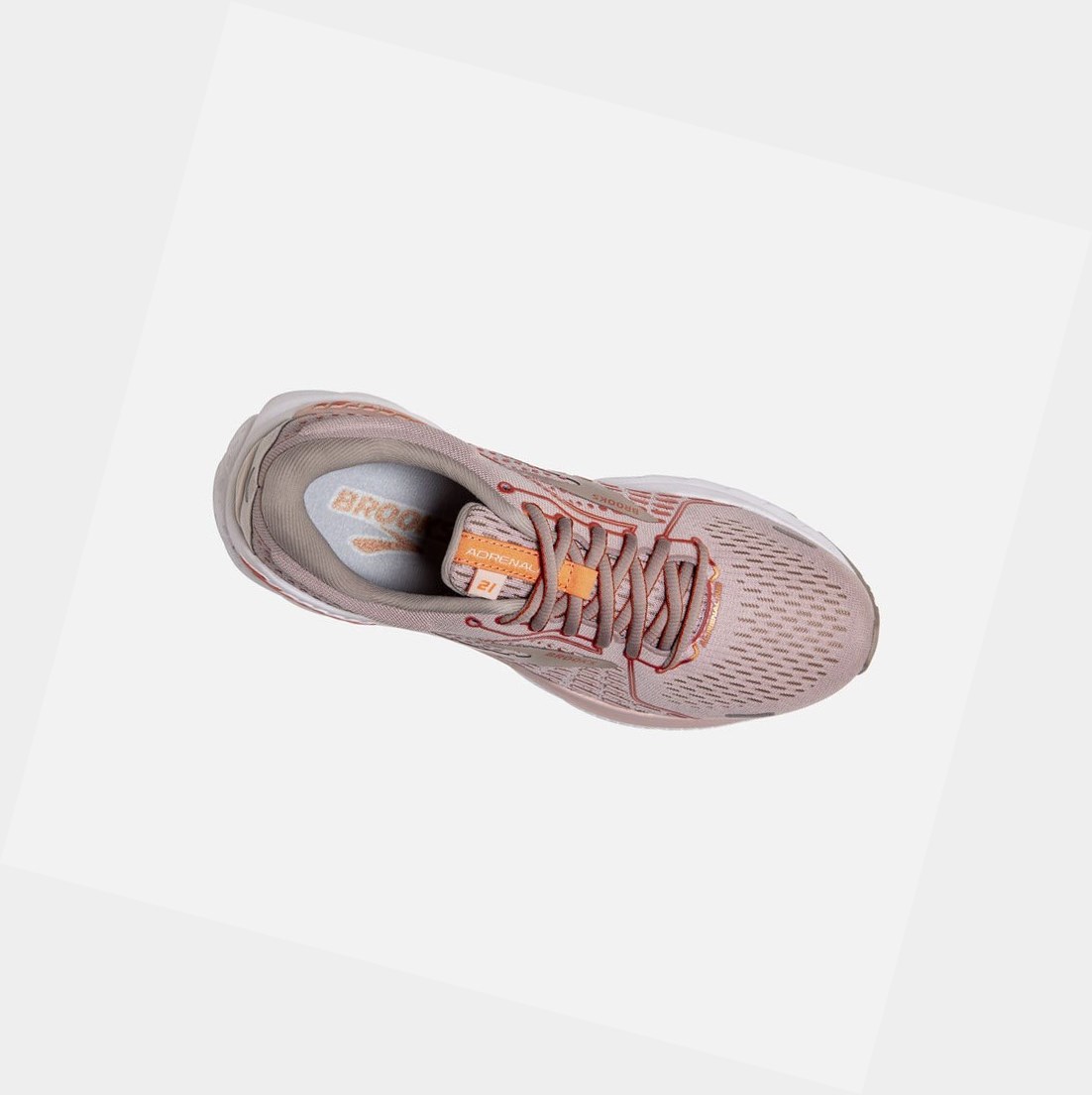 Scarpe Running Strada Donna Brooks Adrenaline GTS 21 Rame | JBCHVP-097