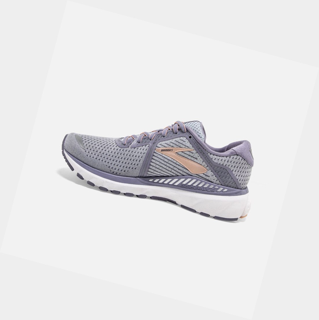 Scarpe Running Strada Donna Brooks Adrenaline GTS 20 Grigie Bianche | NGPEUV-281