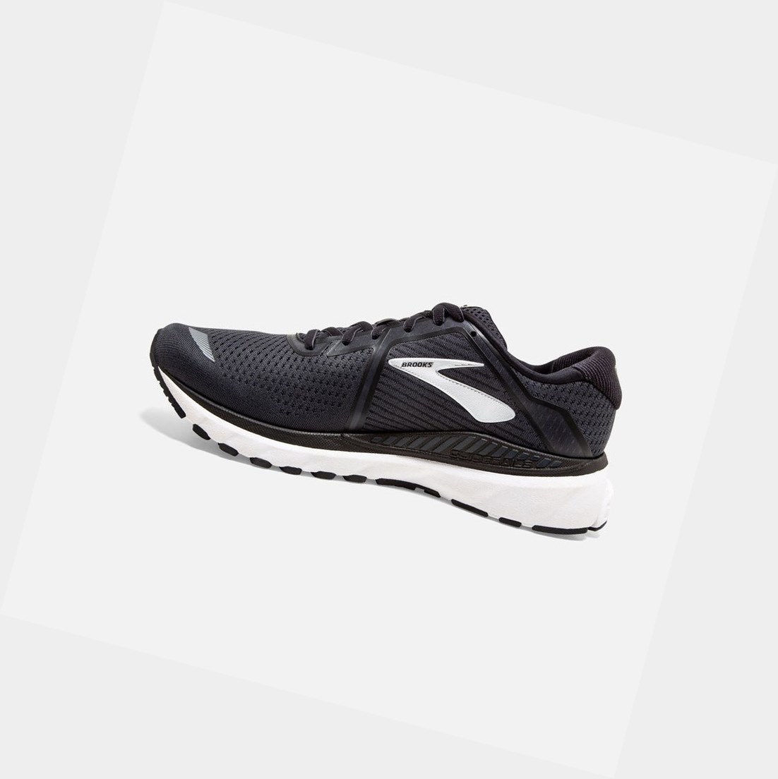 Scarpe Running Strada Donna Brooks Adrenaline GTS 20 Nere Grigie | PYKUCW-298