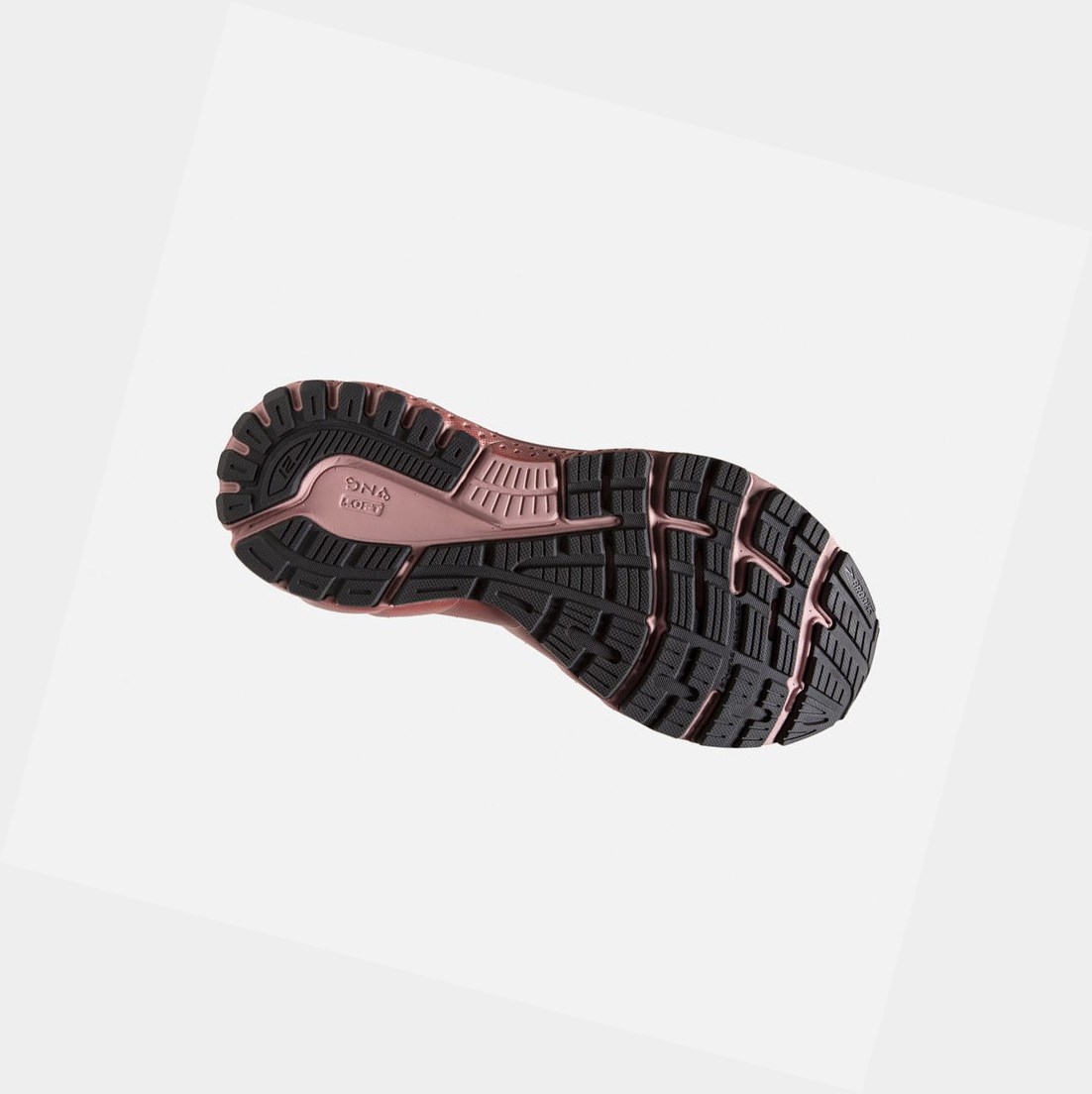 Scarpe Running Strada Donna Brooks Adrenaline GTS 21 Grigie Nere Rosa Oro | WLTYUA-327