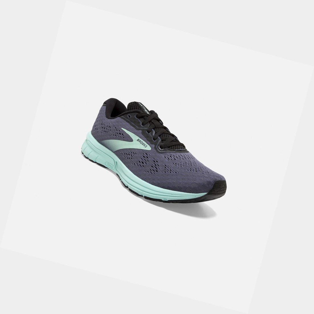 Scarpe Running Strada Donna Brooks Anthem 4 Nere Blu | BEGFDT-893