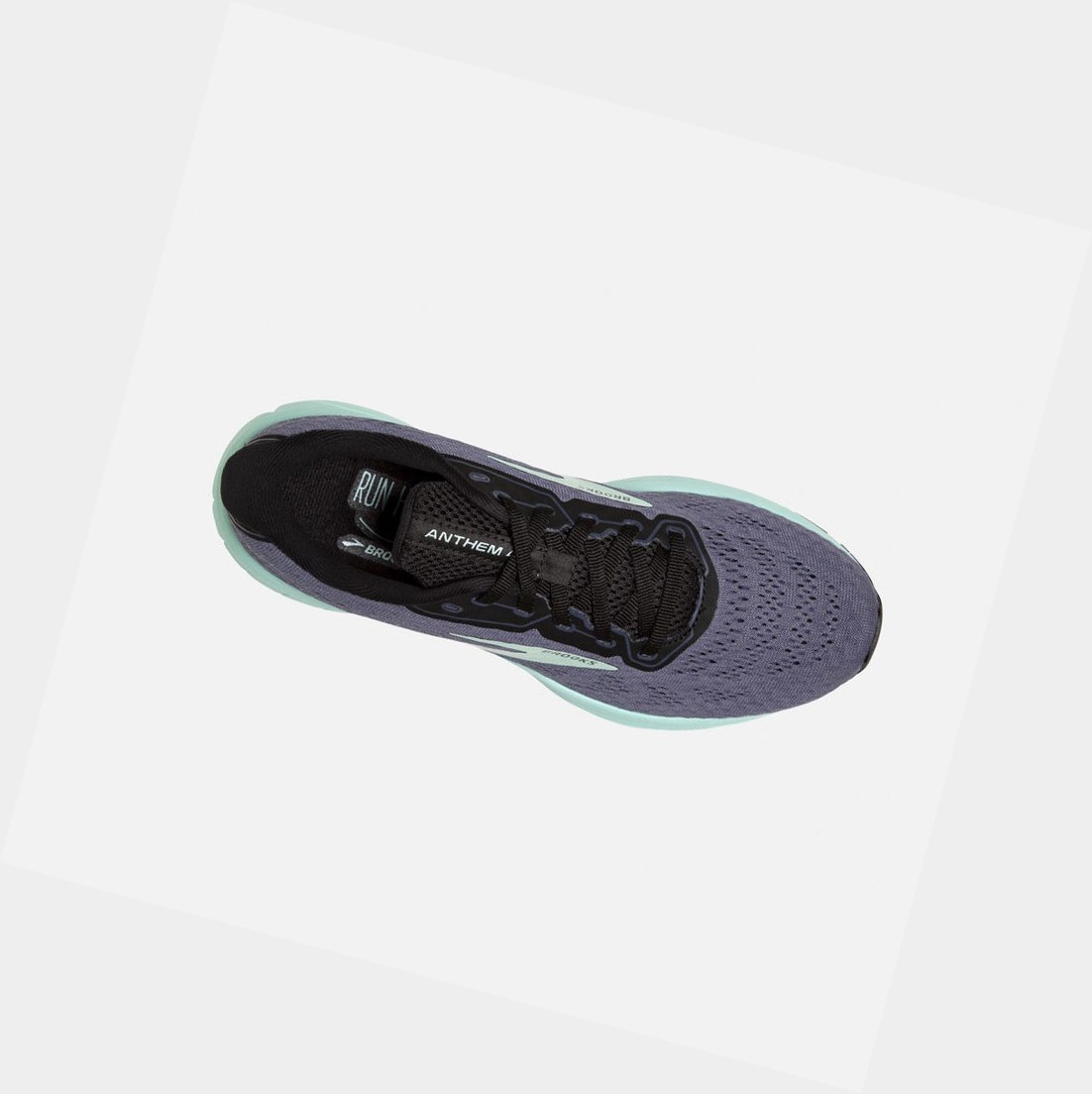 Scarpe Running Strada Donna Brooks Anthem 4 Nere Blu | BEGFDT-893