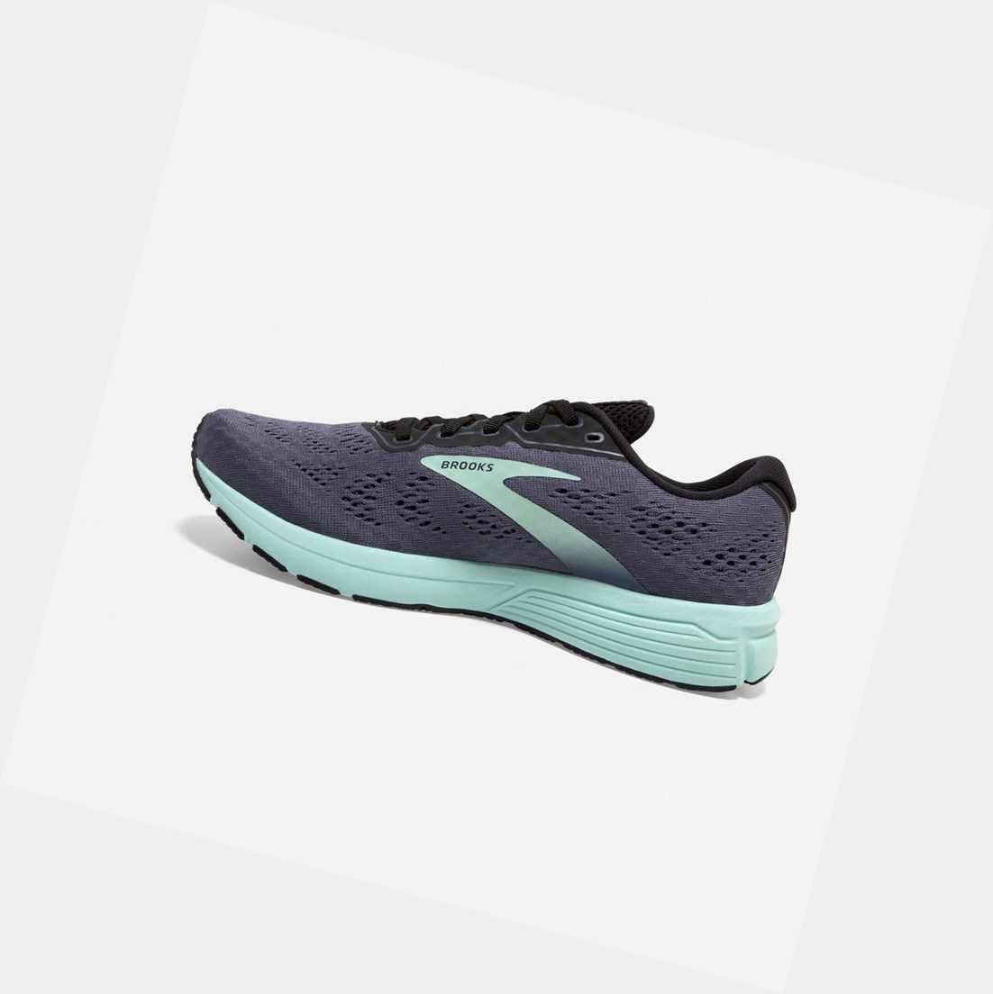 Scarpe Running Strada Donna Brooks Anthem 4 Nere Blu | BEGFDT-893