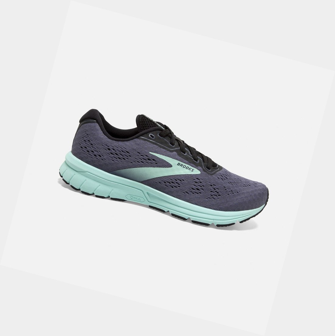 Scarpe Running Strada Donna Brooks Anthem 4 Nere Blu | BEGFDT-893