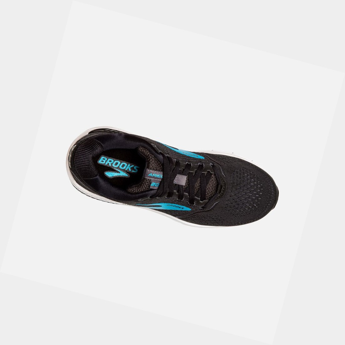 Scarpe Running Strada Donna Brooks Ariel '20 Nere Blu | QSBWNL-985