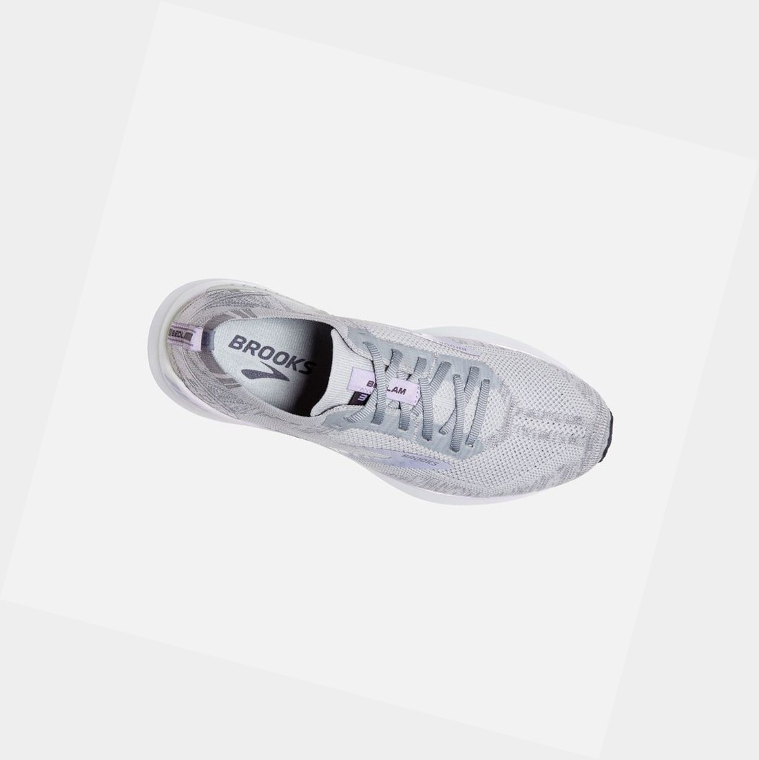 Scarpe Running Strada Donna Brooks Bedlam 3 Viola Grigie | CFNGSX-527