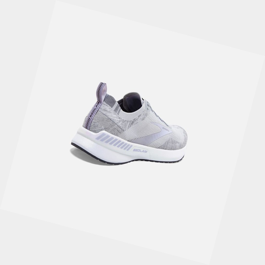 Scarpe Running Strada Donna Brooks Bedlam 3 Viola Grigie | CFNGSX-527