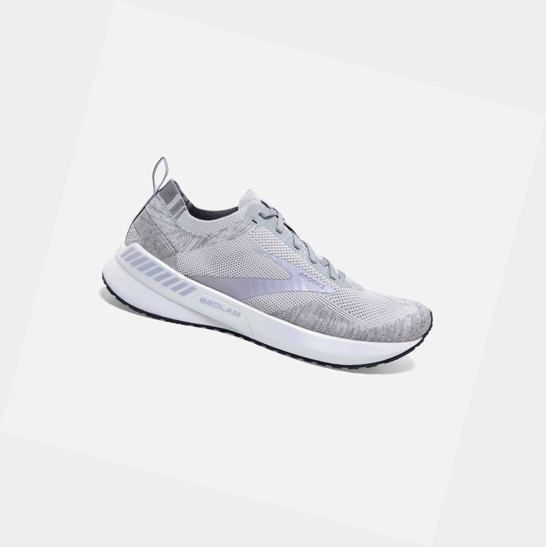 Scarpe Running Strada Donna Brooks Bedlam 3 Viola Grigie | CFNGSX-527
