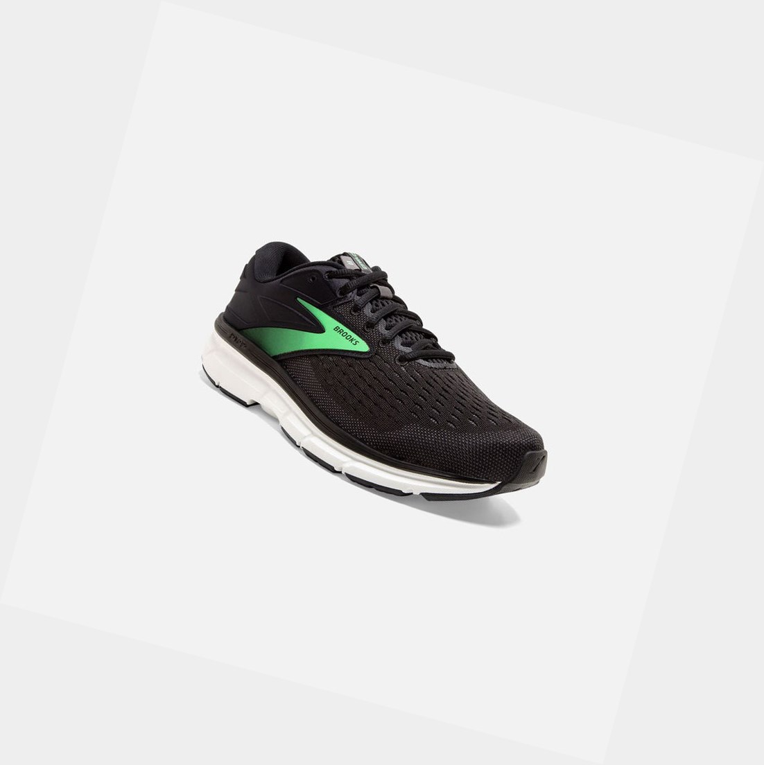 Scarpe Running Strada Donna Brooks Dyad 11 Nere Verdi | WTJBQF-875