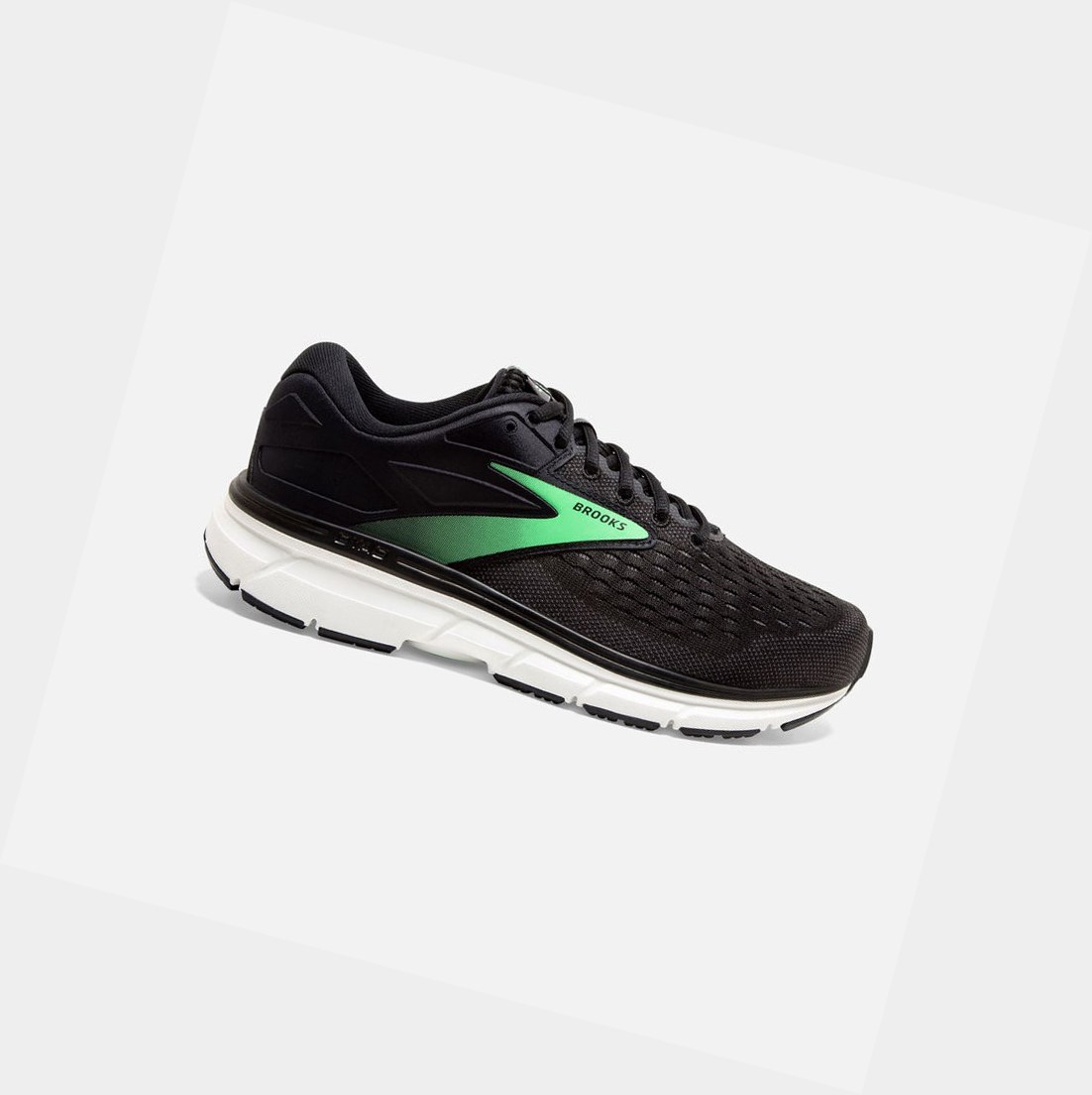 Scarpe Running Strada Donna Brooks Dyad 11 Nere Verdi | WTJBQF-875